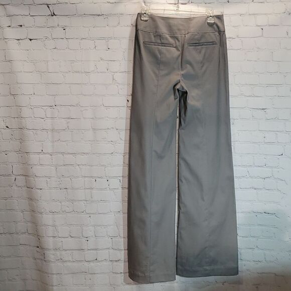Nanette Lepore grey side button wide leg trousers NWT size 0 - Picture 6 of 10